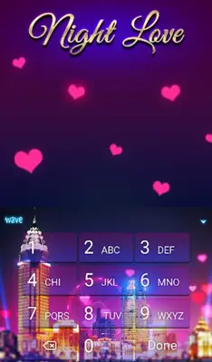 Night Love Wallpaper android App screenshot 1