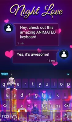 Night Love Wallpaper android App screenshot 3